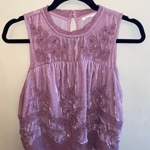 Anthropologie Flareat tank top